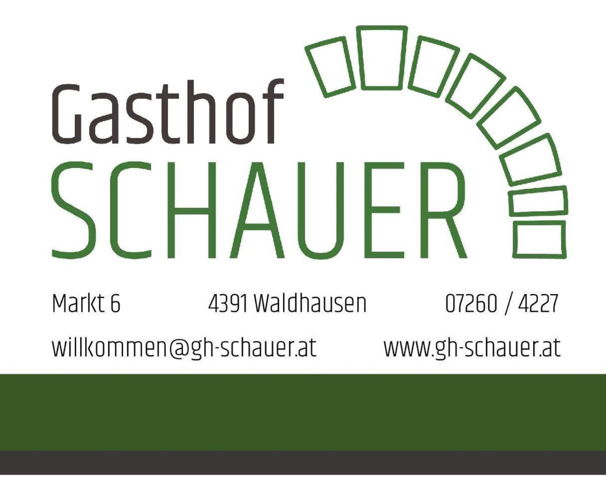 Gasthof Schauer Waldhausen im Strudengau Exterior photo